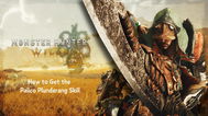 Monster Hunter Wilds Palico Plunderang Skill