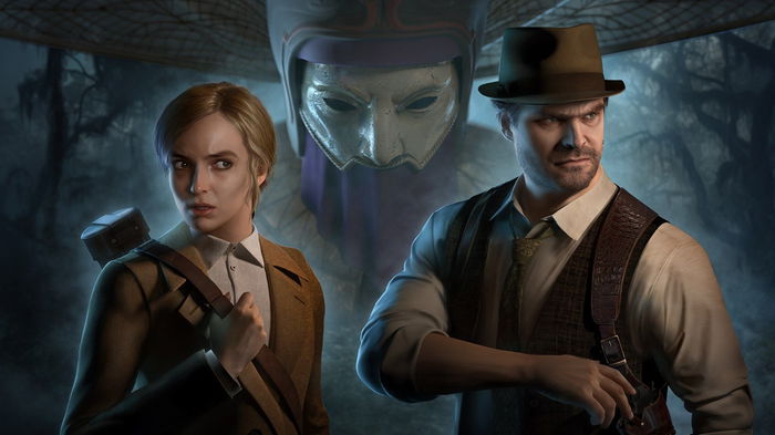 Edward Carnby and Emily Harwood from Alone in the Dark