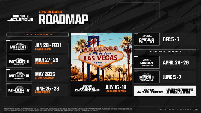 CDL 2026 roadmap