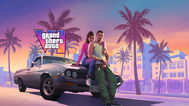 Jason and Lucia sitting in front of the car in GTA 6